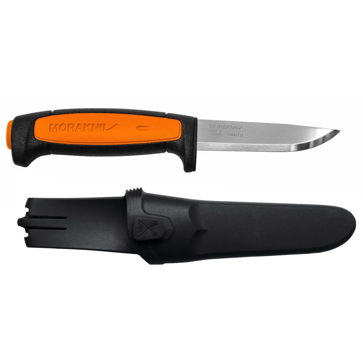 Morakniv Craftline 546 Fixed Blade Knife 3.6" Stainless Steel | Impact-Resistant Handle, Swedish Craftsmanship - main product image