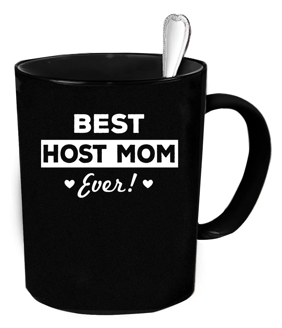 Wonderful Mugs Host mom Coffee Mug 11 oz Best host mom ever! Funny gift - main product image