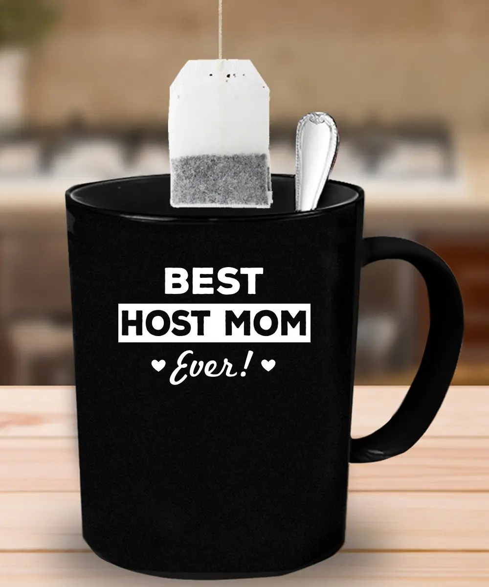 Wonderful Mugs Host mom Coffee Mug 11 oz Best host mom ever! Funny gift - view 5