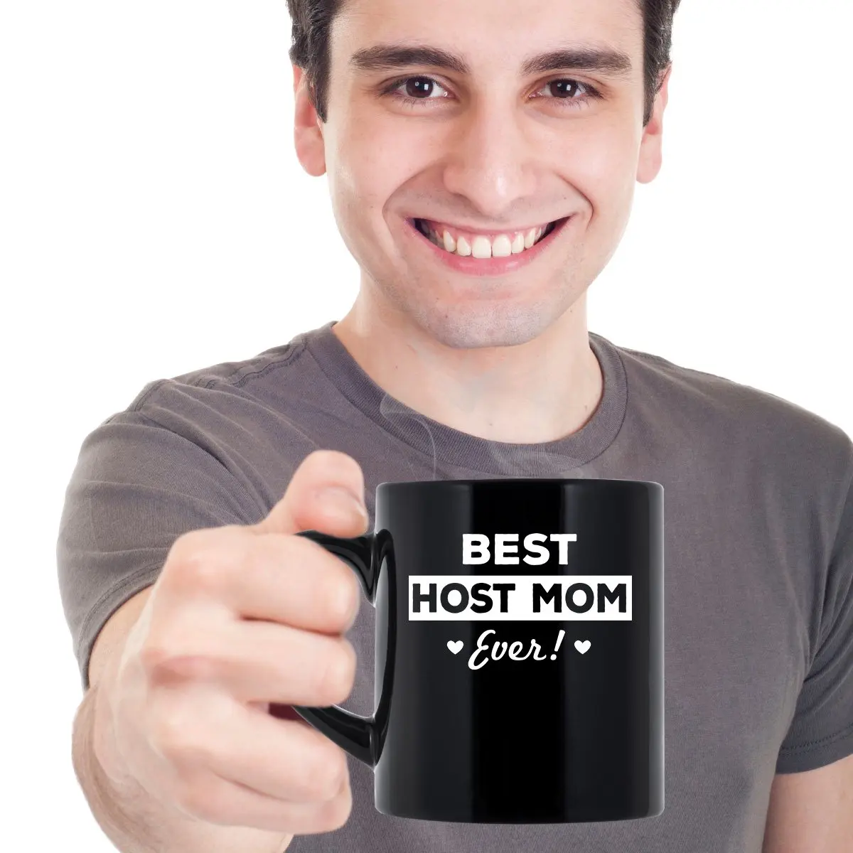 Wonderful Mugs Host mom Coffee Mug 11 oz Best host mom ever! Funny gift - view 3