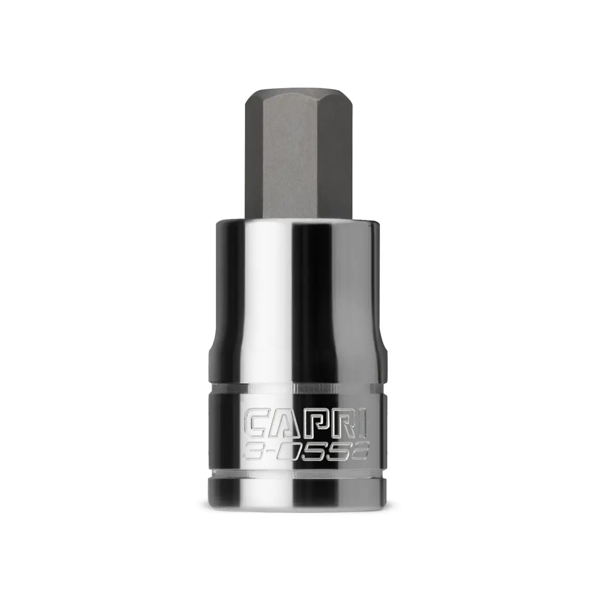 Capri Tools 1/2-Inch Hex Bit Socket, 1/2-Inch Drive, SAE | Forged S2 Steel Professional Grade - main product image