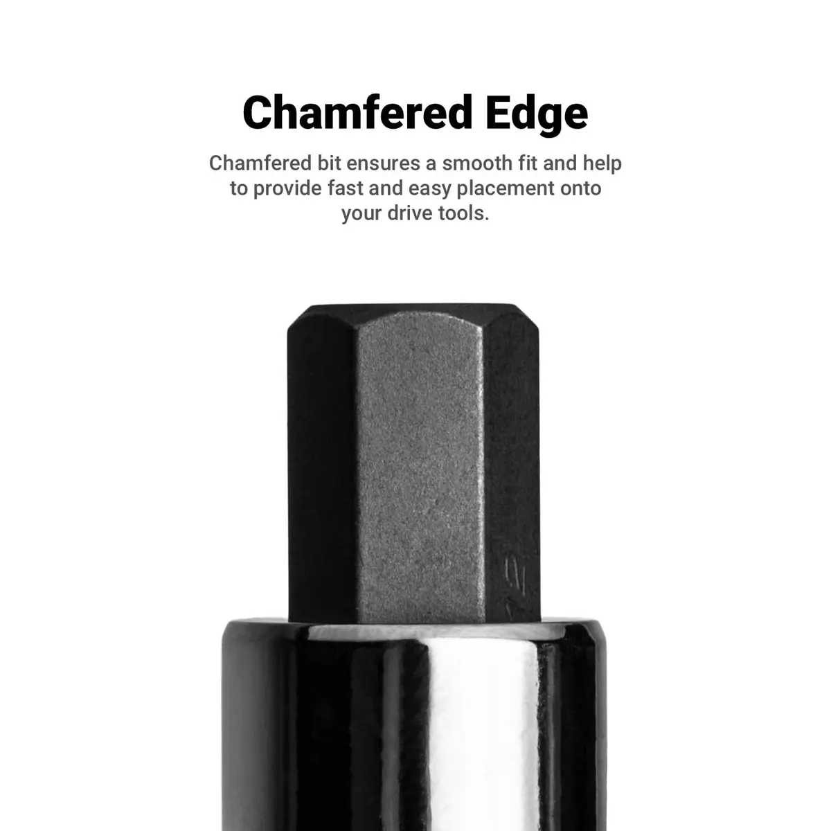 Capri Tools 5/16-Inch Hex Bit Socket 3/8-Inch Drive SAE | Custom Forged S2 Steel for High Torque - view 5