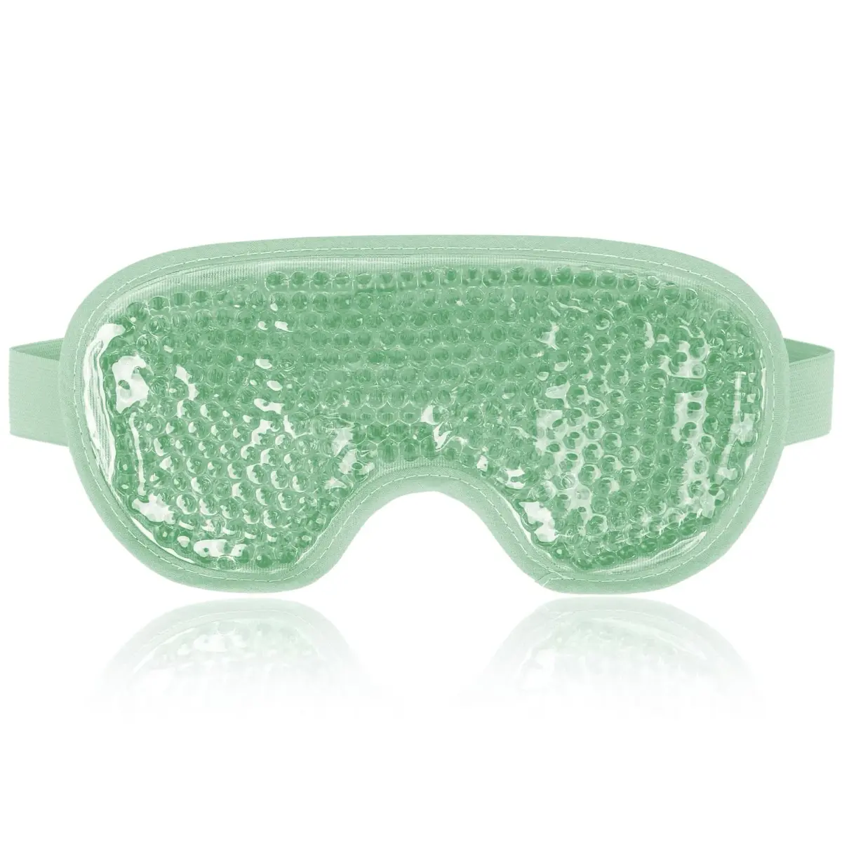 NEWGO Green Cooling Eye Mask for After Surgery - Reusable Gel Ice Pack for Puffy Eyes & Headaches - main product image