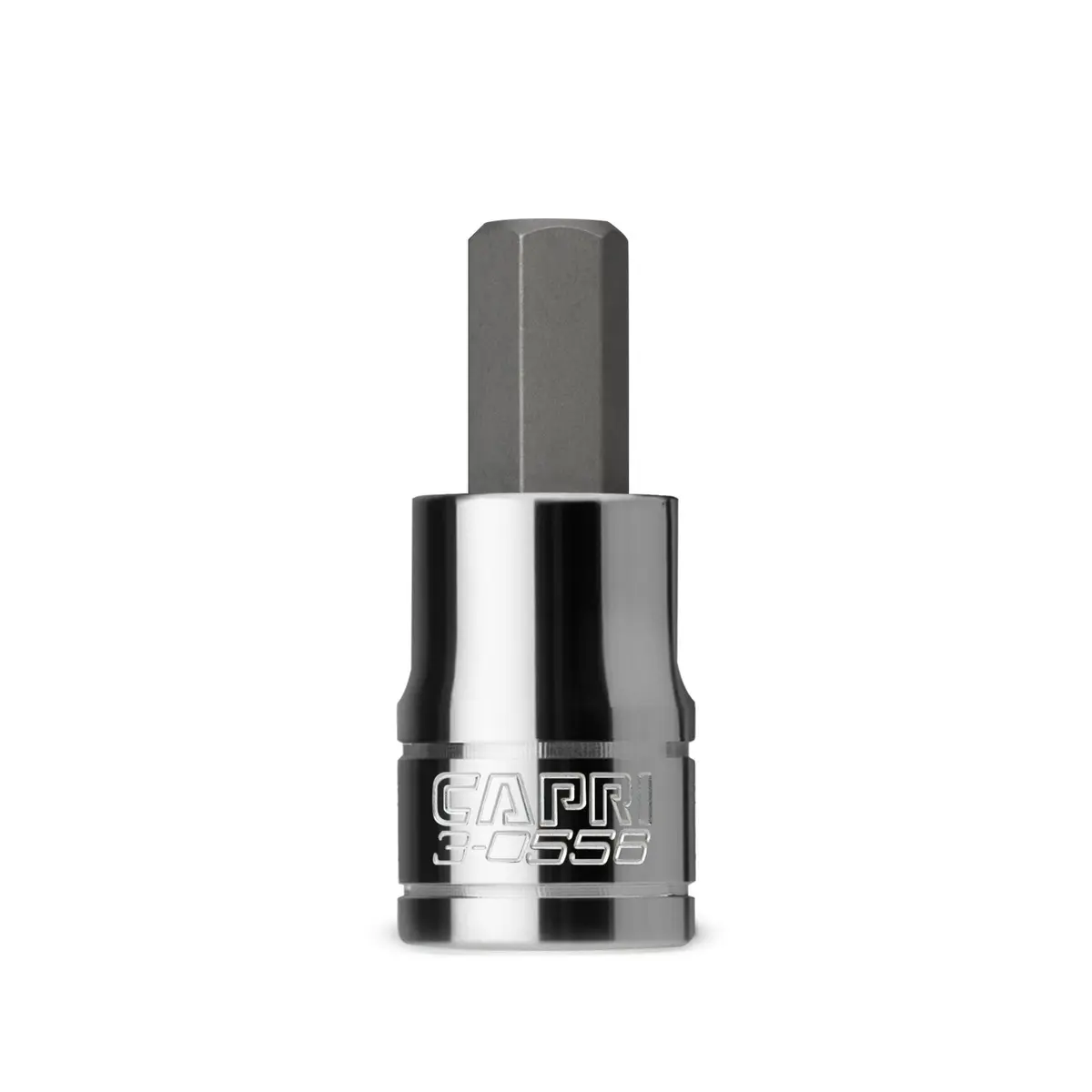 Capri Tools 3/8-Inch Hex Bit Socket, 3/8-Inch Drive, SAE | Professional Grade S2 Steel for High Torque - main product image