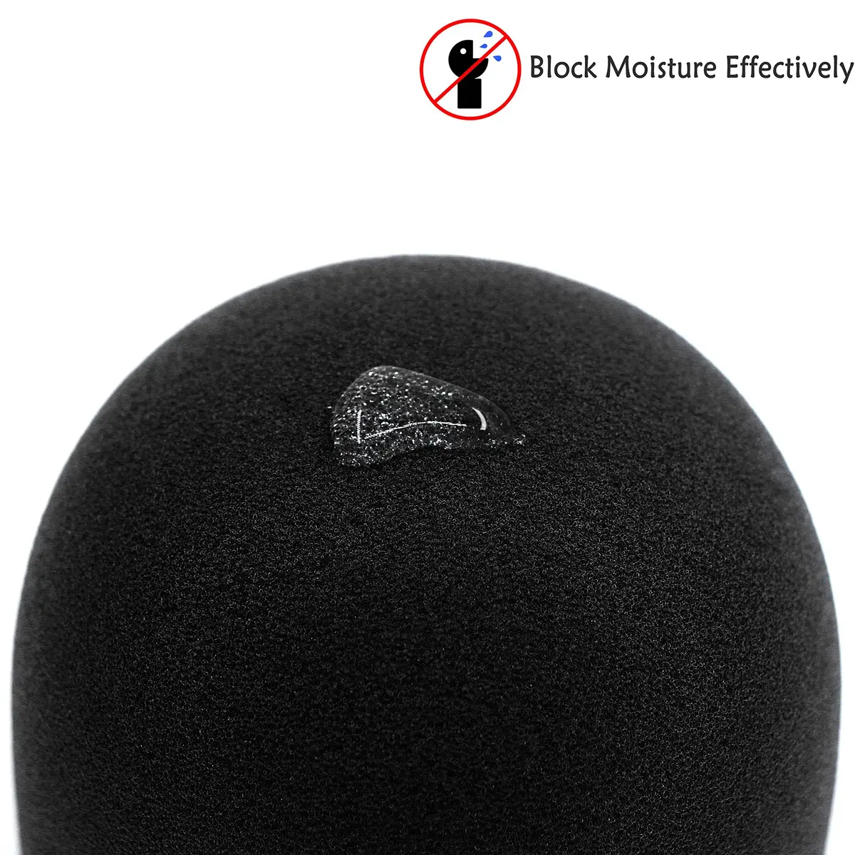 YOUSHARES Microphone Windscreen Foam with Silicone Protector for Blue Yeti & Yeti Pro, Red | Reduces Wind Noise & Plosives - view 2