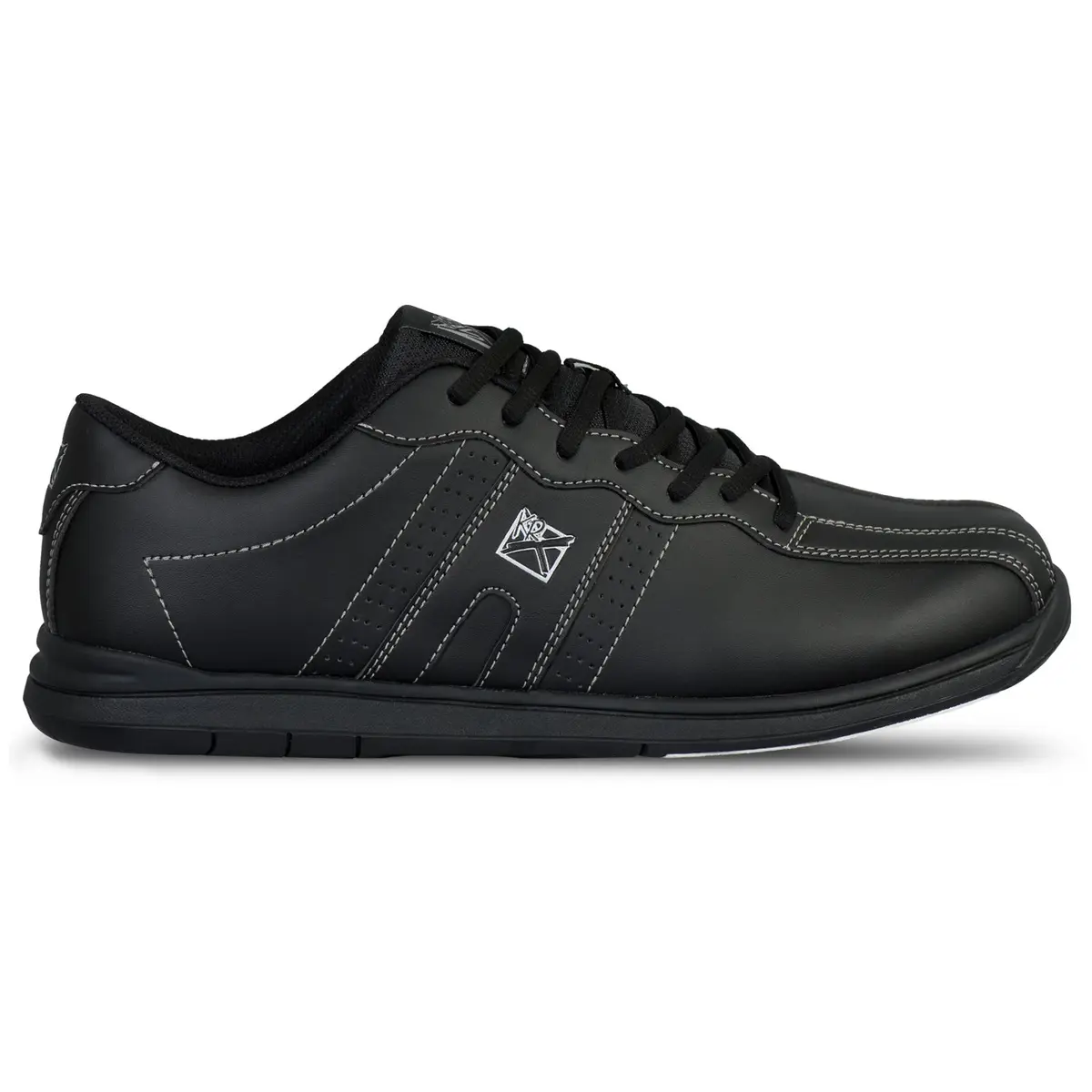 KR Strikeforce OPP Mens Wide Bowling Shoe (Size 6, US Footwear System) Black | Durable, Comfortable & Non-Marking - view 2