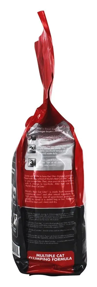 World's Best Cat Litter Multiple Cat Clumping Formula 3.18 kg (7 lbs) | Odor Control & Easy Scooping - view 4