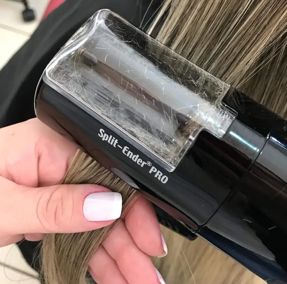 Split-Ender PRO Hair Trimmer with Charging Station | Effortless Split-End Removal for All Hair Types - view 7