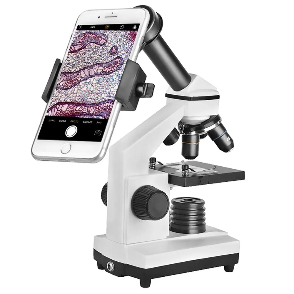 SOLOMARK Smartphone Camera Adapter - Microscope Eyepiece Tube 23.2mm | Built-in 16X Microscope Eyepiece for Smartphone Photography - view 9