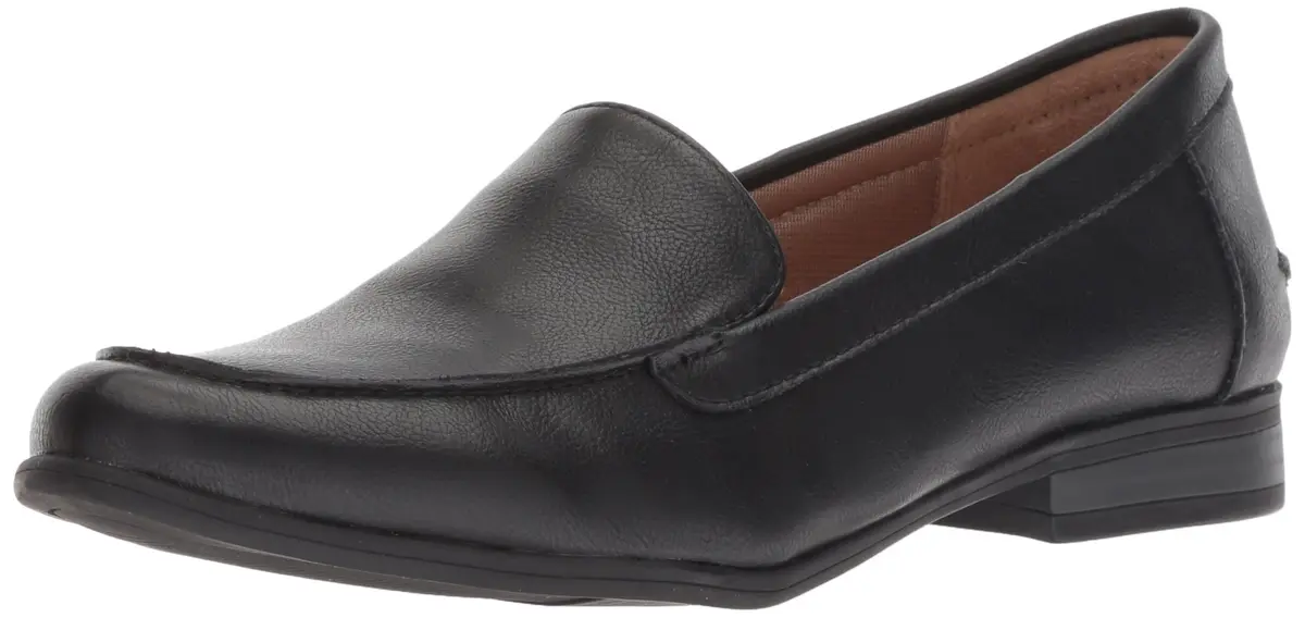 LifeStride Margot Women's Loafer, Black, Size 9 | Business Style with Comfort - main product image
