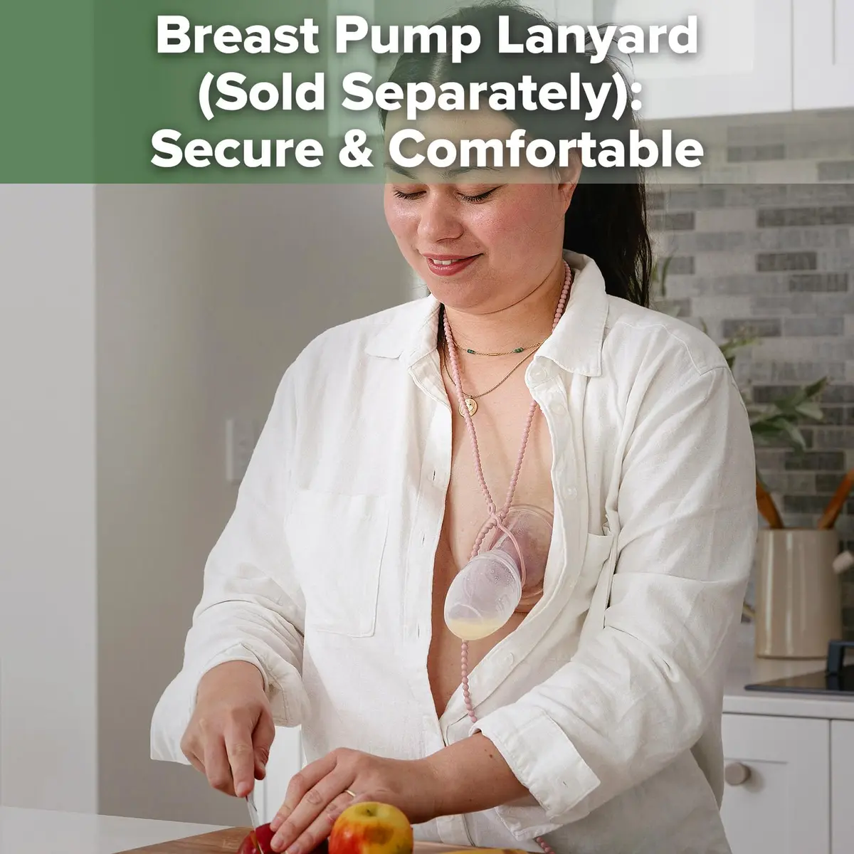 haakaa Manual Breast Pump for Breastfeeding 4oz/100ml | Award-Winning Silicone Design, Portable & Easy to Clean - view 8