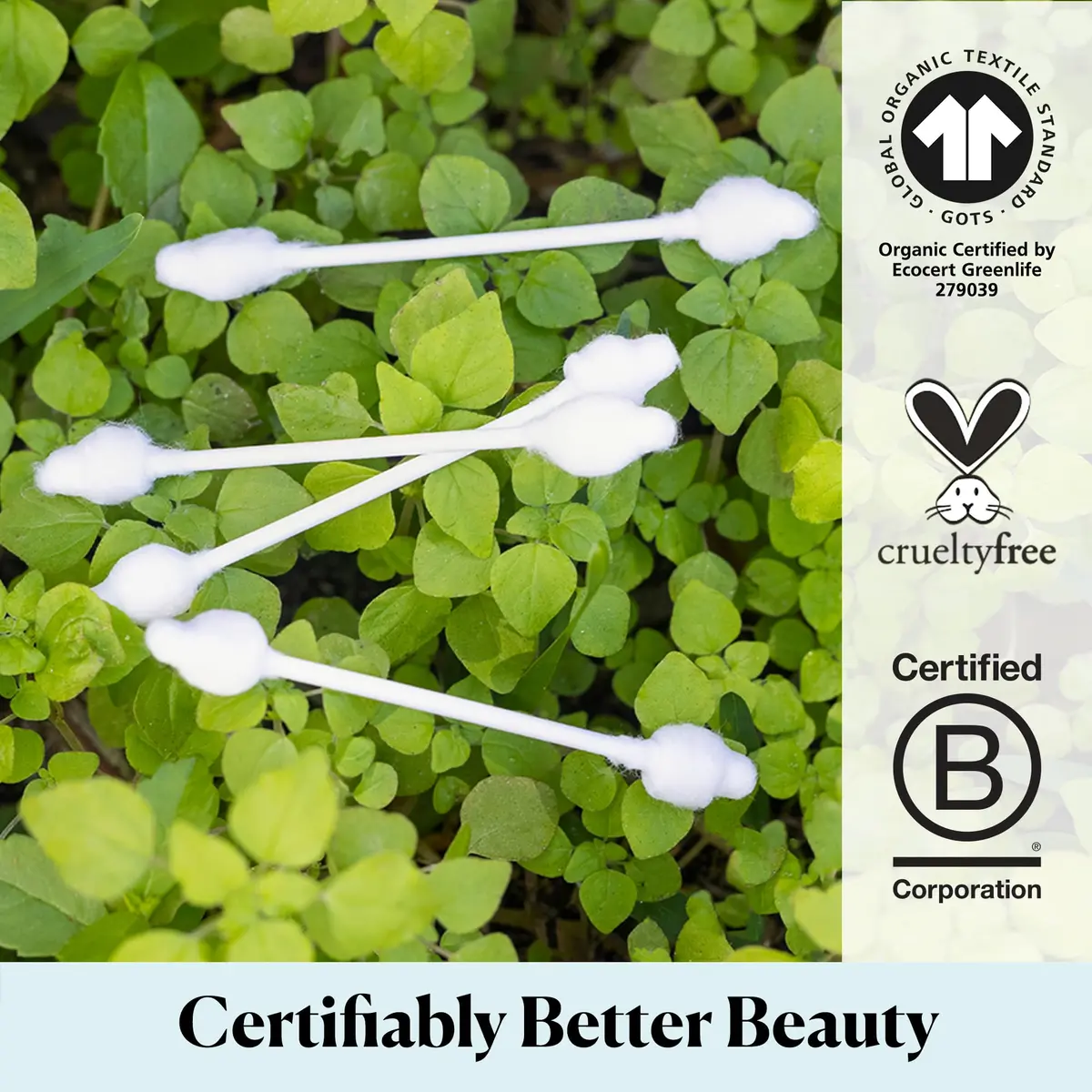 Sky Organics Organic Baby Cotton Swabs 180ct | Hypoallergenic, Chlorine-Free, Ultra-Soft Tips for Gentle Baby & Personal Care - view 5