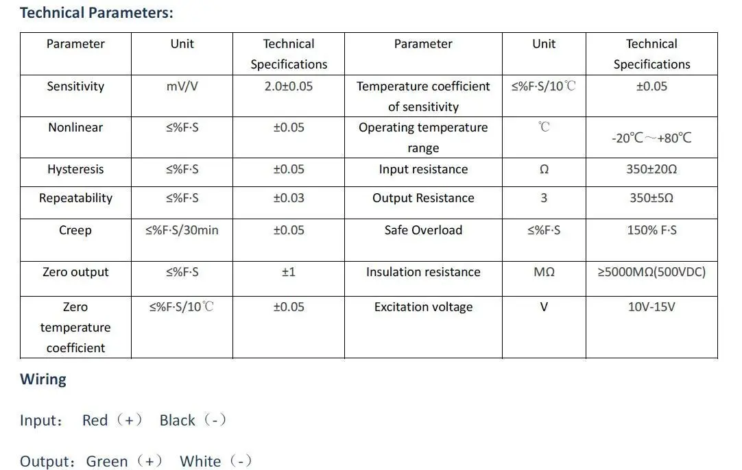 CALT Micro Size 1kg S Beam Load Cell Tension & Compression Sensor | Alloy Steel, Waterproof, Oil-proof - view 5
