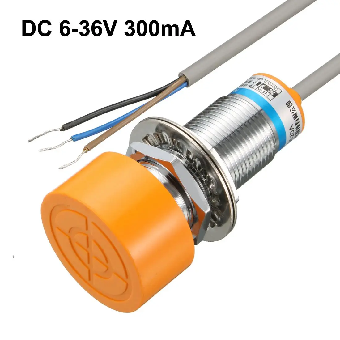 uxcell Inductive Proximity Sensor Switch Detector 20mm NPN NO | Contactless Metal Detection - view 2