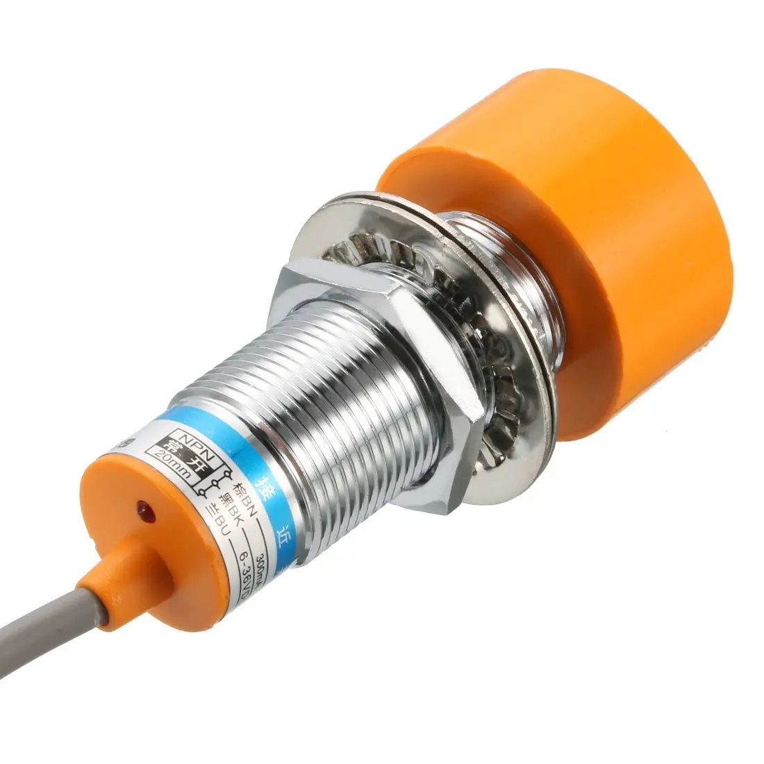 uxcell Inductive Proximity Sensor Switch Detector 20mm NPN NO | Contactless Metal Detection - view 3