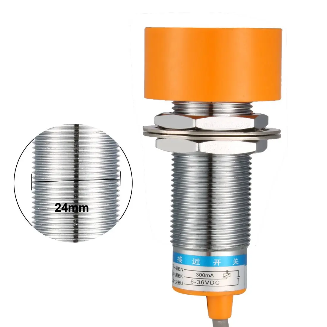 uxcell Inductive Proximity Sensor Switch Detector 20mm NPN NO | Contactless Metal Detection - view 4