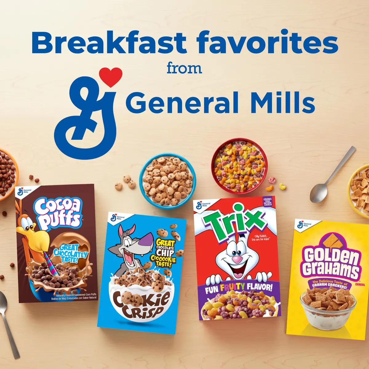 Golden Grahams Whole Grain Breakfast Cereal 473g (16.7 oz) | Honey Flavor Cereal with 14g Whole Grain - view 9