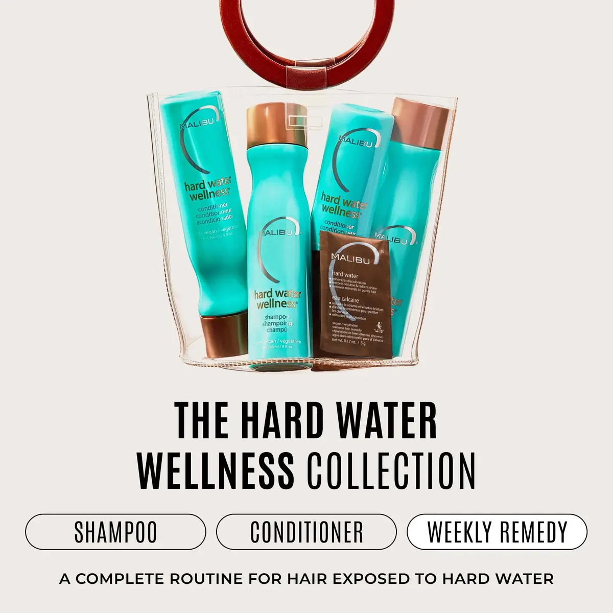 Malibu C Hard Water Wellness Remedy 12 Pack | Vitamin C Deep-Cleaning Hair Treatment for Mineral Deposits - view 8