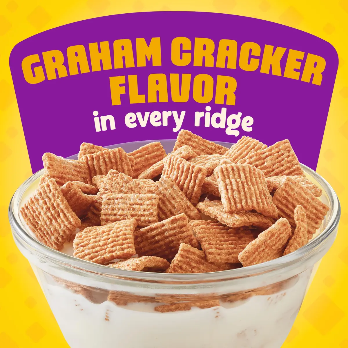 Golden Grahams Whole Grain Breakfast Cereal 332g (11.7 oz) | Nostalgic Graham Cracker Taste - view 3