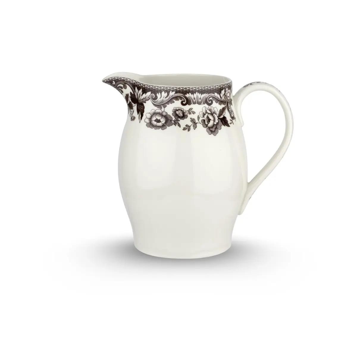 Spode Delamere Porcelain Pitcher 1657ml (56 Oz) | Classic British Flowers Design for Serving Beverages - main product image