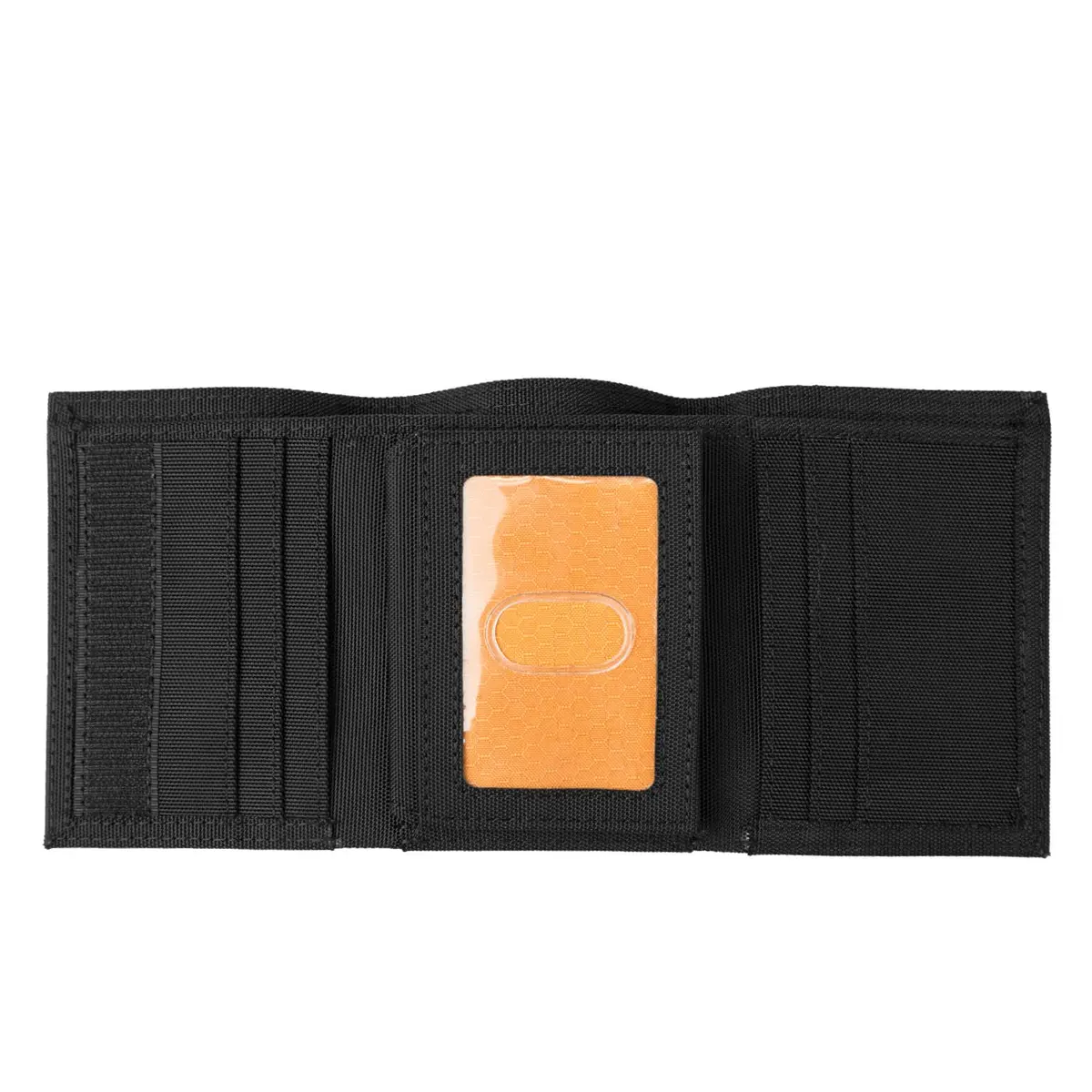 Timberland PRO Cordura Nylon RFID Trifold Wallet with ID Window, Black 10.8cm (4.25") | Secure Men's Wallet for India - view 2
