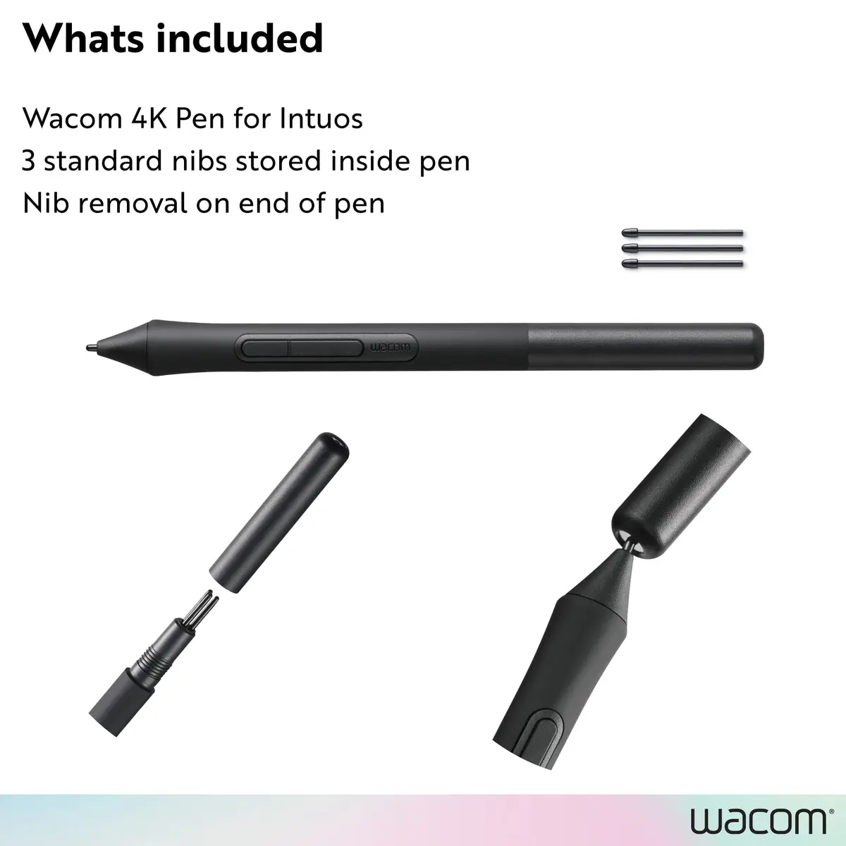 Wacom Intuos Pen LP1100K | 4K Pressure-Sensitive Stylus for Wacom Intuos Small & Medium Tablets - view 6
