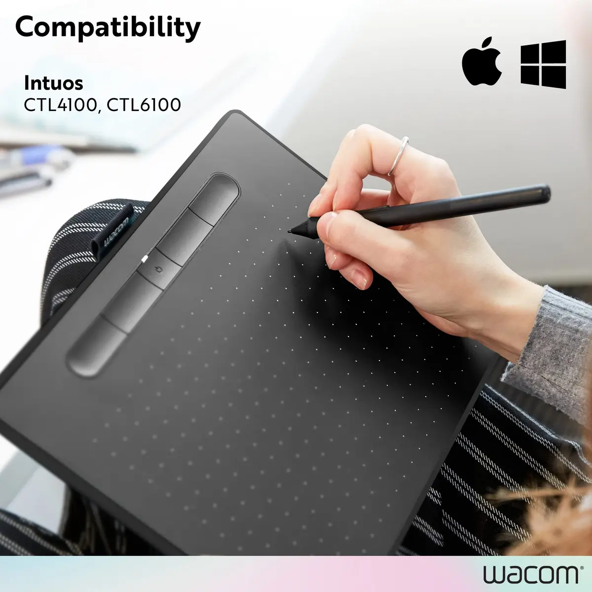 Wacom Intuos Pen LP1100K | 4K Pressure-Sensitive Stylus for Wacom Intuos Small & Medium Tablets - view 7