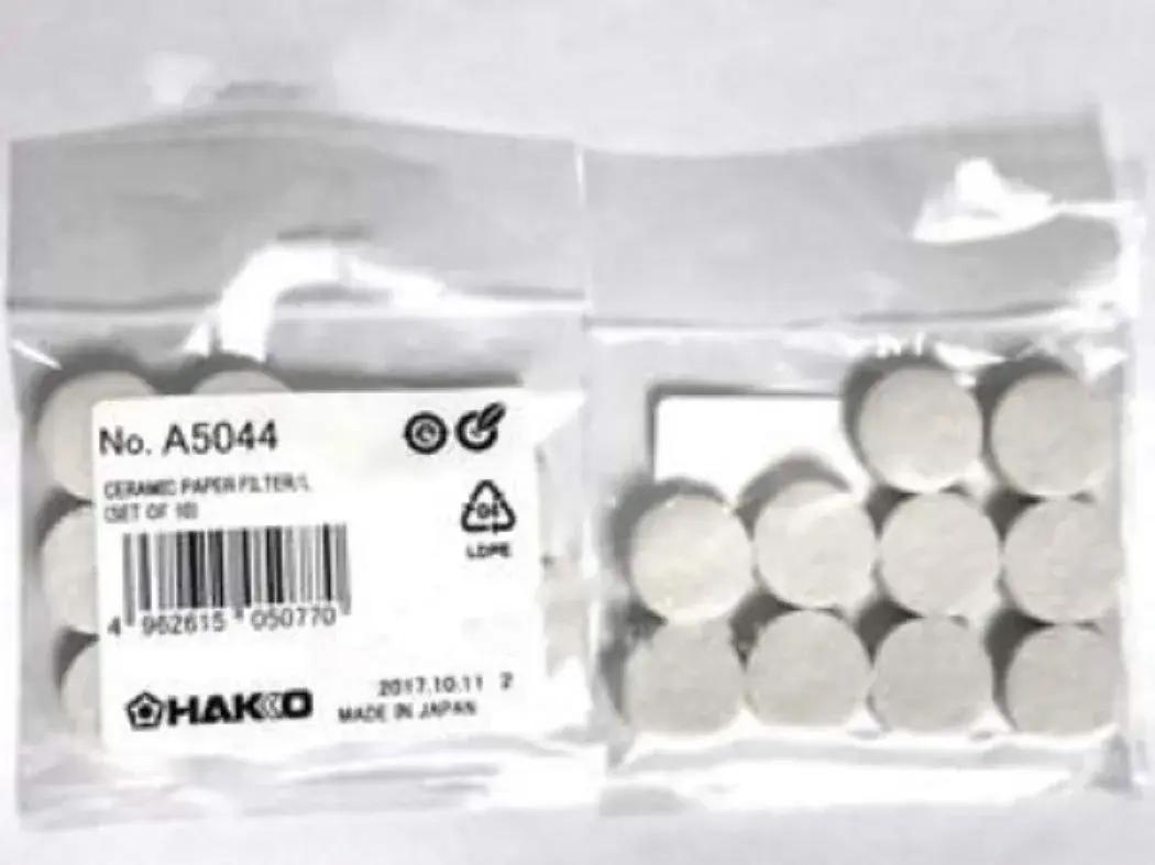 Hakko Ceramic Filter 10 Pack for FR-301 Desoldering Tool | 0.71 cm (0.25 in) x 5.21 cm (2.05 in) x 6.3 cm (2.48 in) - view 4