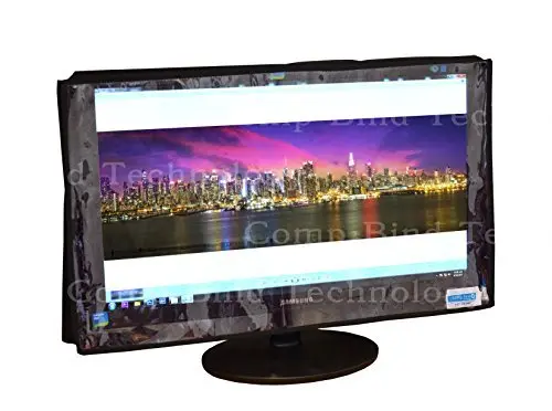 Comp Bind Technology Monitor Cover Compatible with LG 26LN4500-UA 26'' Portable 720p LED TV | Clear Nylon Dust Cover - main product image