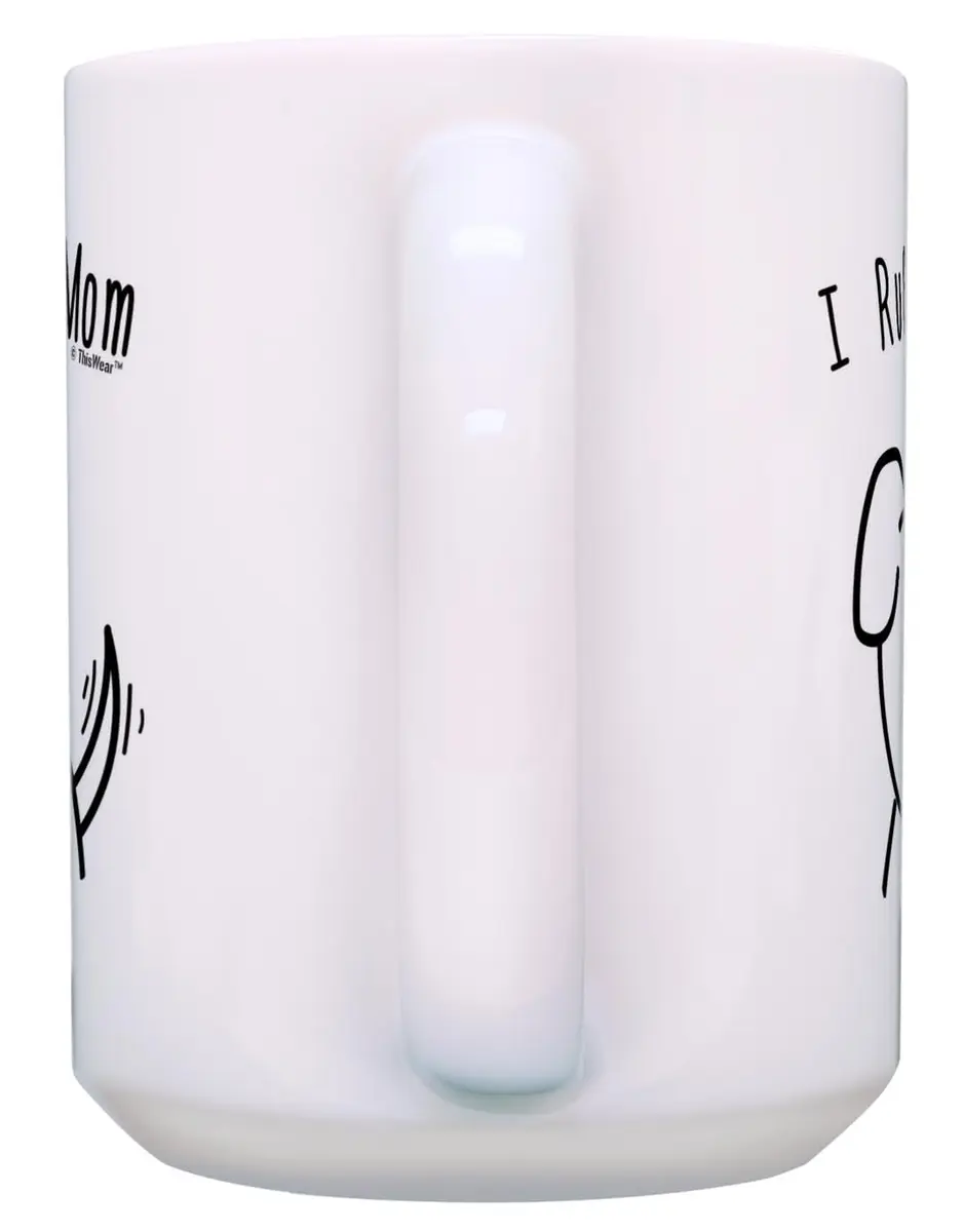 ThisWear Ruff You Mom 15oz Coffee Mug | Classic Ceramic, Microwave & Dishwasher Safe - view 2