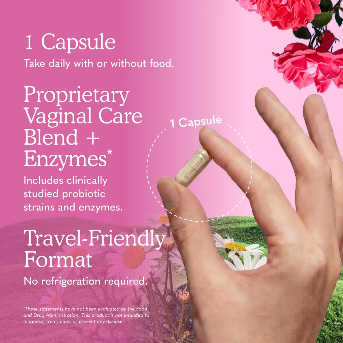 Garden of Life Raw Probiotics Vaginal Care 50 Billion CFU 30 Capsules | Supports Vaginal & Urinary Tract Health - view 5