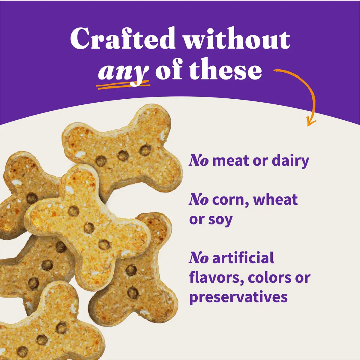 Halo Plant-Based Dog Treats, Sweet Potato & Carrots, 8 oz | Crunchy, Vegan & Made in the USA - view 4