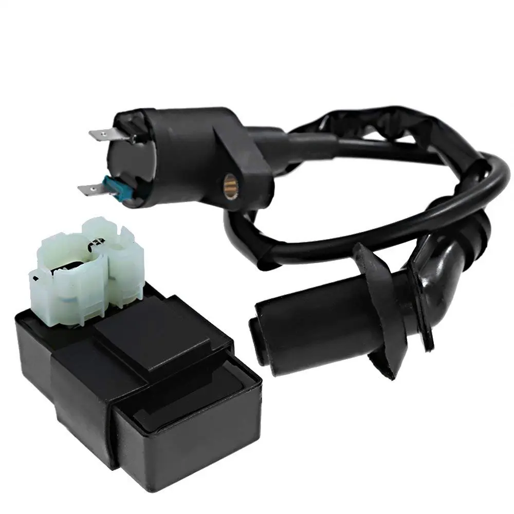 Saihisday Ignition Coil + CDI Box for Honda TRX250X 1987-1992 | 12V Single Output, AC Fired - main product image