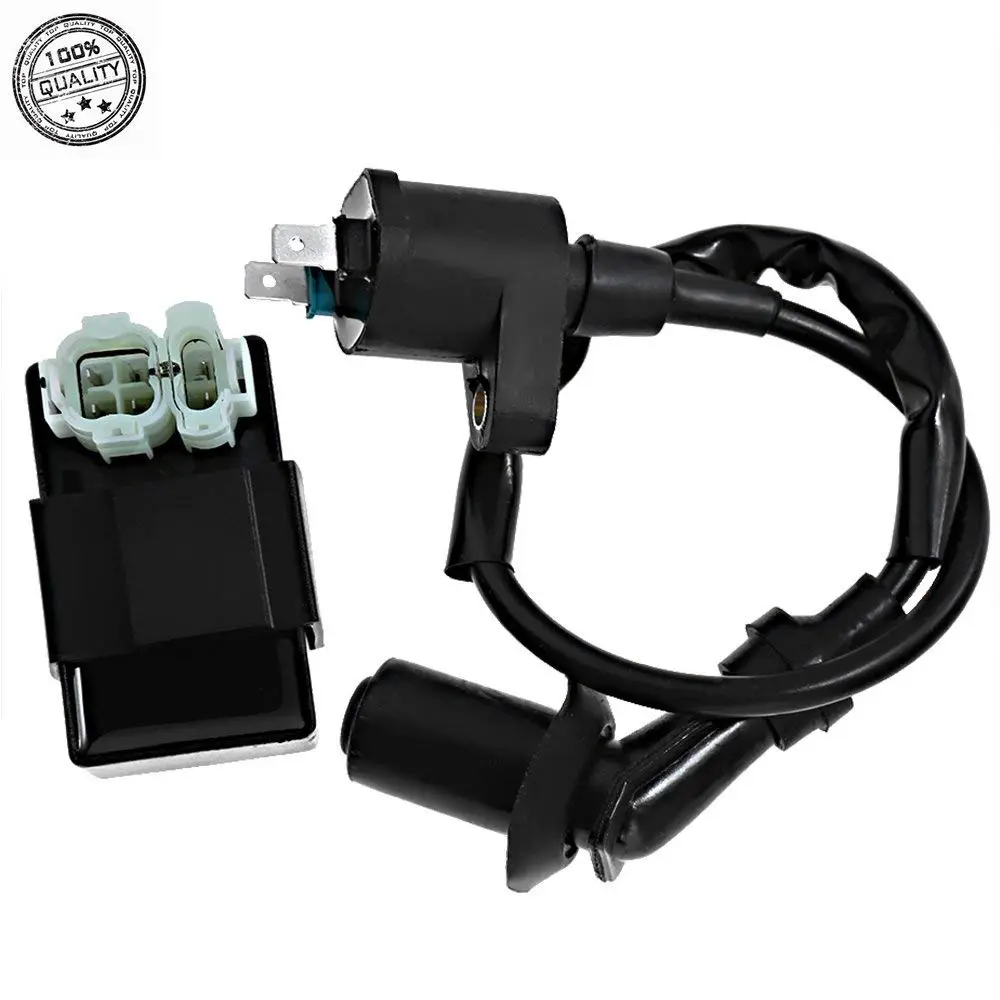 Saihisday Ignition Coil + CDI Box for Honda TRX250X 1987-1992 | 12V Single Output, AC Fired - view 2