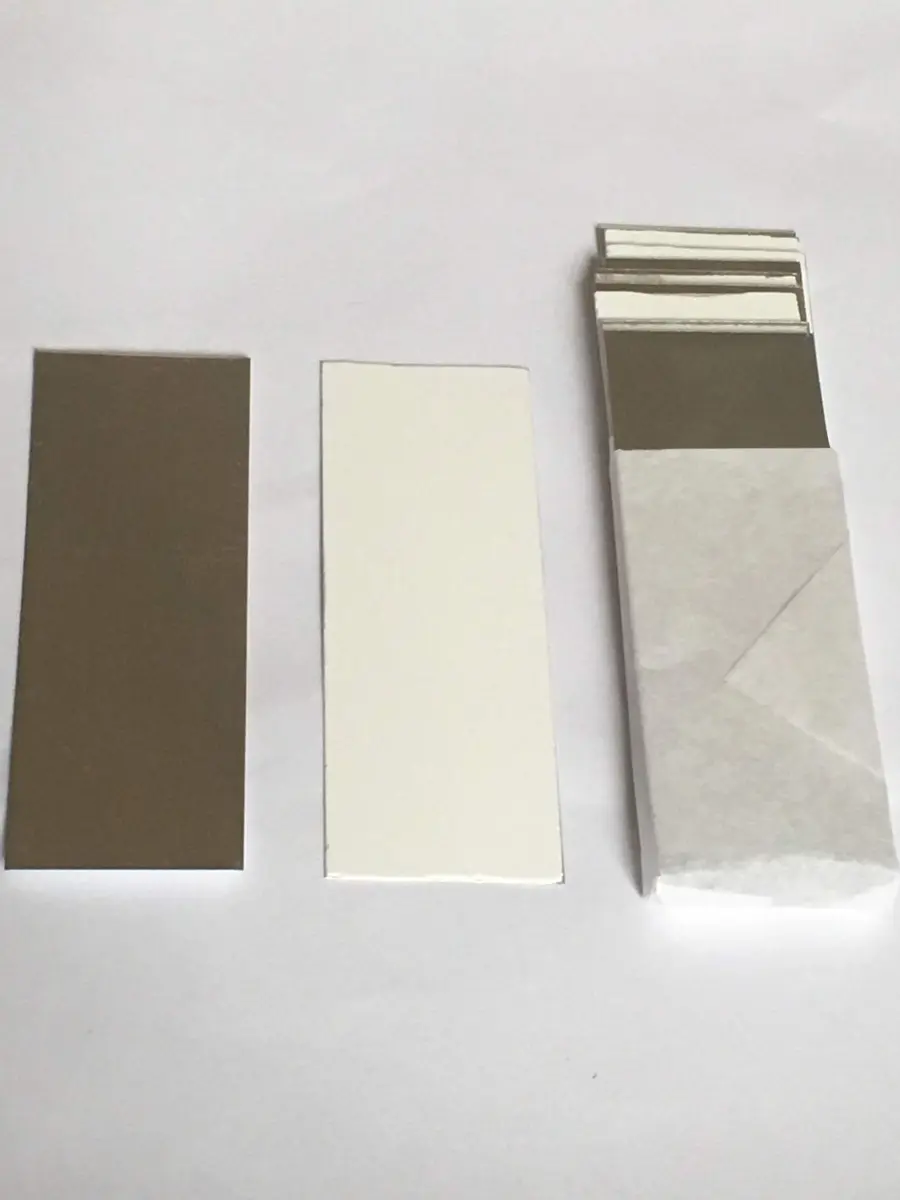 AAdvance Instruments TLC Plates 80/Box Aluminum Backed Silica Gel 60 F254 2.5cm x 7.5cm | Neutral pH for TLC (110-120 chars) - main product image