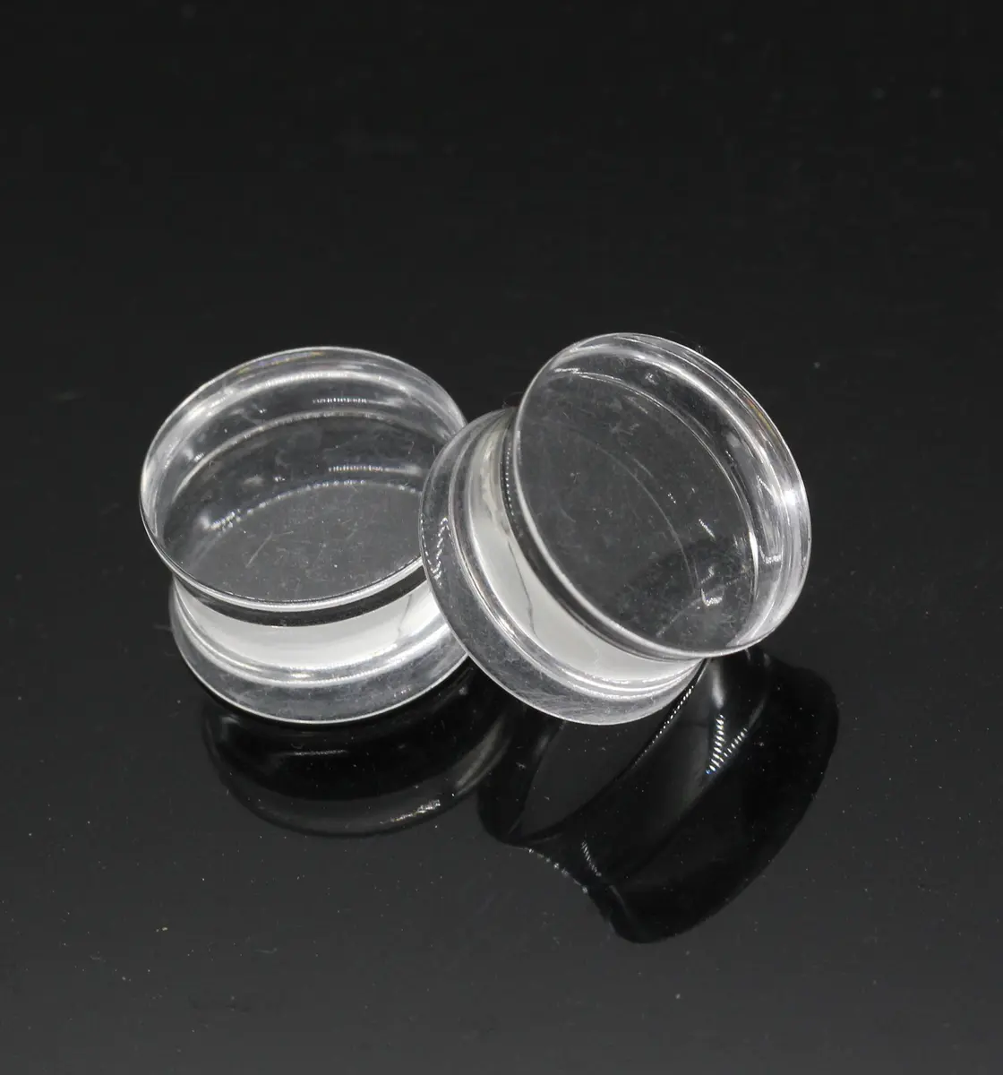 B BodyPJ Sparkles Acrylic Ear Plugs 10mm (00g) | 3 Pairs UV Color Mix - view 3