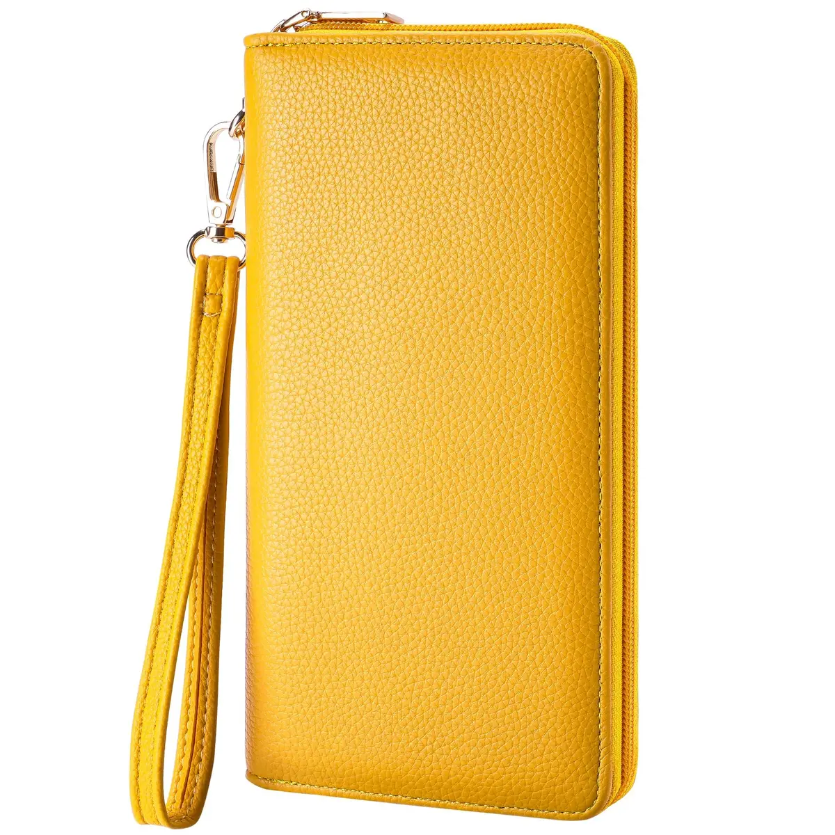 Chelmon Vegan Leather Clutch Wallet with Zip & RFID, Large Capacity | Secure & Stylish for Women - main product image