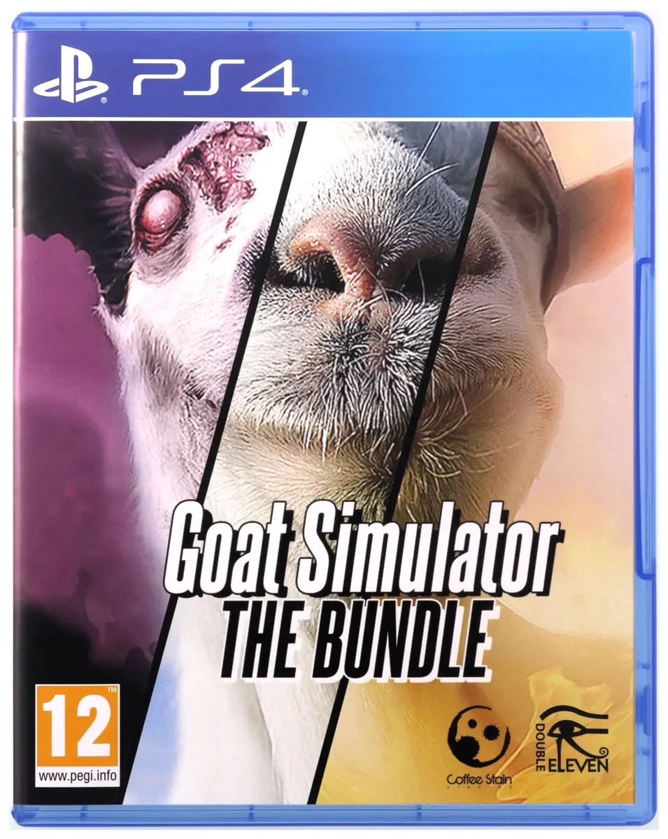 Goat Simulator The Bundle PS4 Game | 3-in-1 Edition with GoatZ & MMO Simulator - main product image