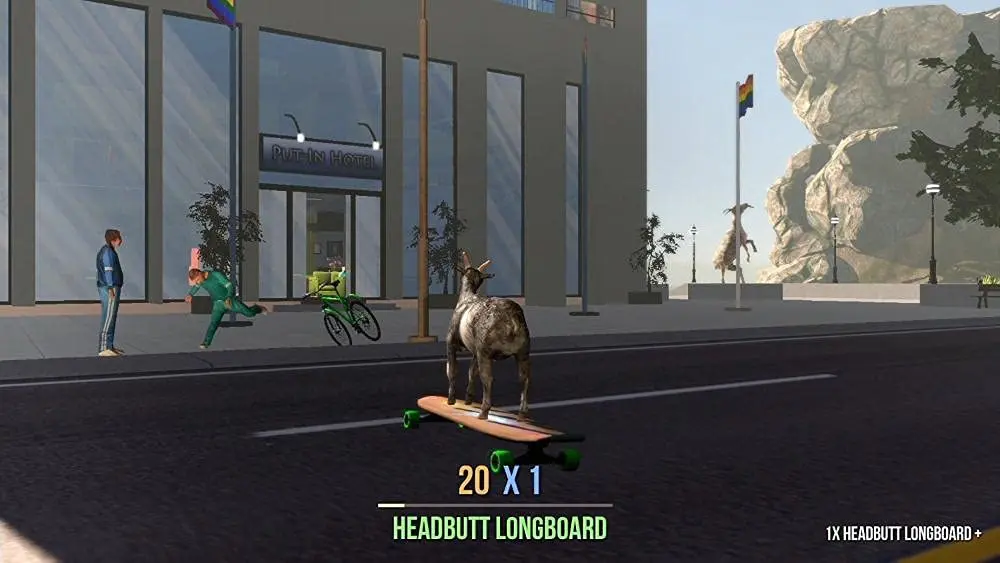 Goat Simulator The Bundle PS4 Game | 3-in-1 Edition with GoatZ & MMO Simulator - view 2