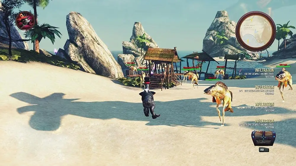 Goat Simulator The Bundle PS4 Game | 3-in-1 Edition with GoatZ & MMO Simulator - view 3