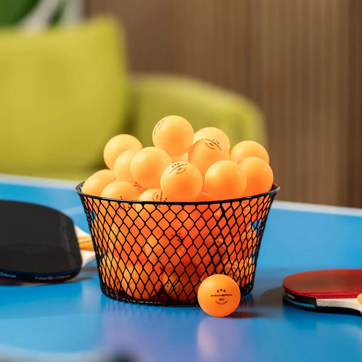 PRO-SPIN Premium Orange Table Tennis Balls 40mm | High-Performance ABS Balls for Indoor & Outdoor Play - view 7