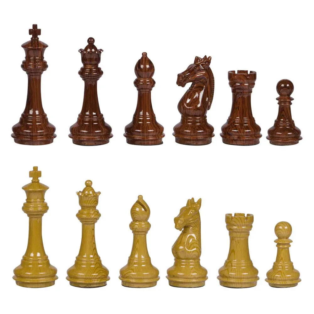 Best Chess Set Weighted Chess Pieces with 3.75 Inch King & Extra Queens | Classic Staunton Design, No Board - main product image