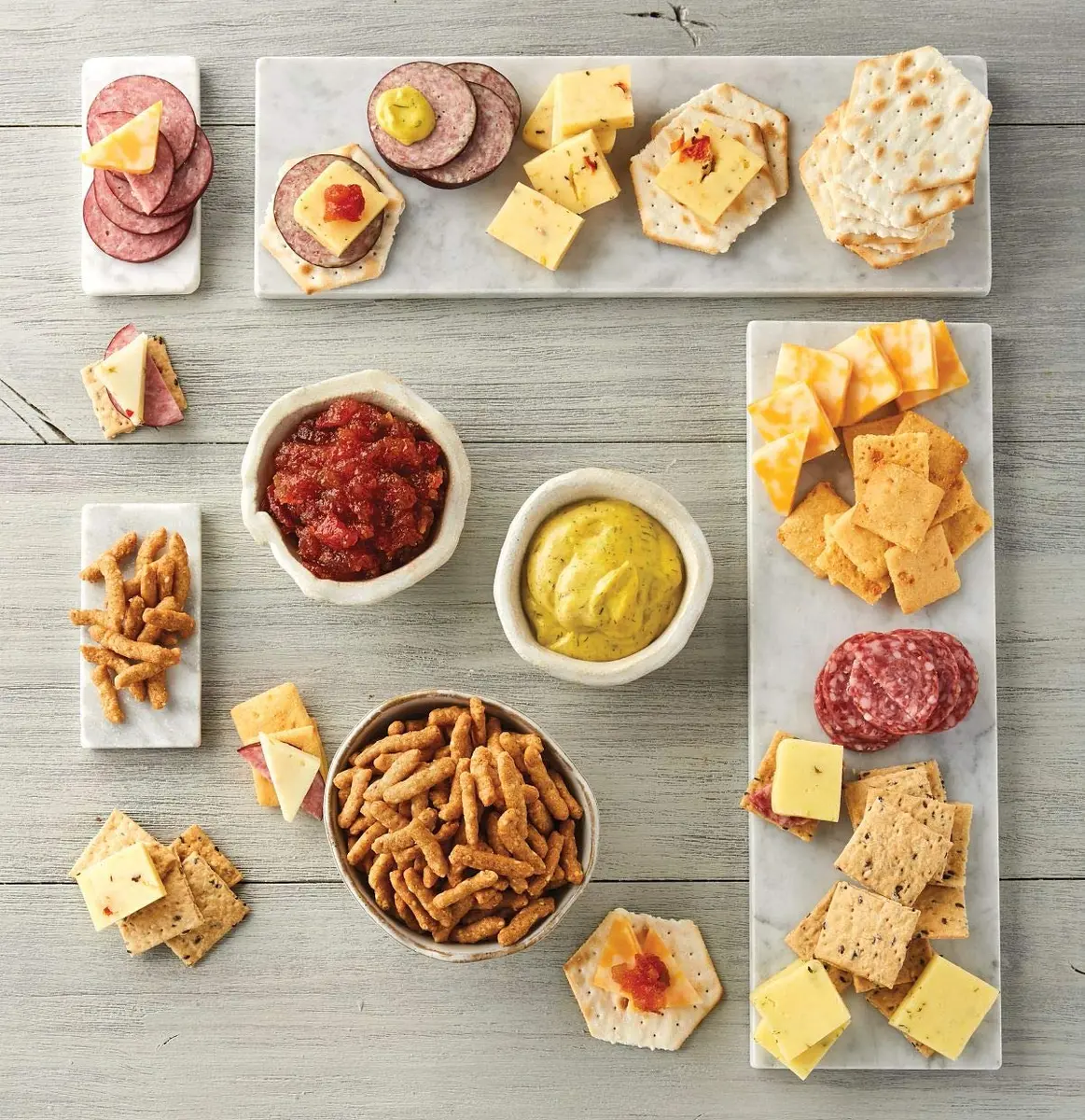 Harry & David Deluxe Meat & Cheese Gift Box, Food Basket, Charcuterie | Gourmet Assortment for Celebrations - view 5