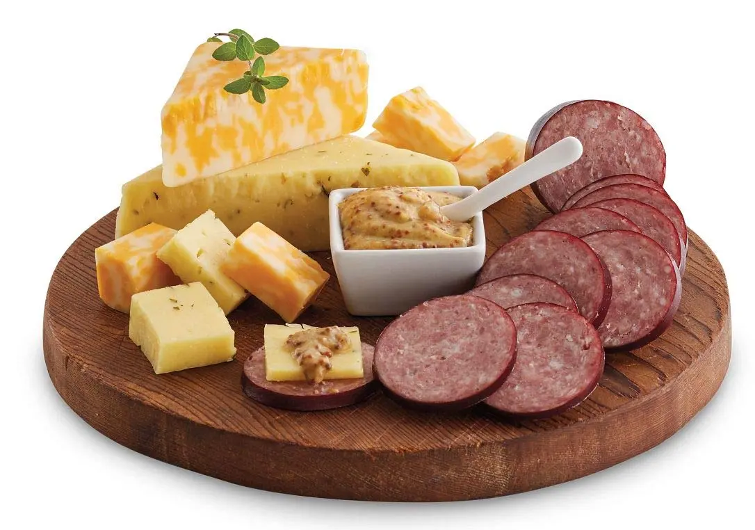 Harry & David Deluxe Meat & Cheese Gift Box, Food Basket, Charcuterie | Gourmet Assortment for Celebrations - view 2