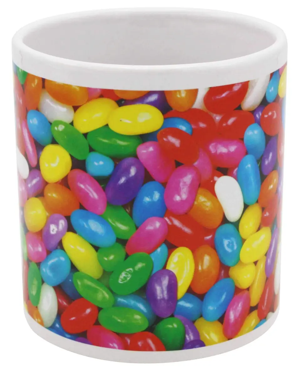 Island Dogs Giant 22 oz Jelly Bean Novelty Mug | Colorful Ceramic Drinkware for Coffee & Tea - view 3