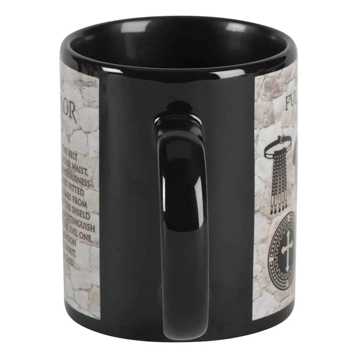 Dicksons Armor Of God Black 11 Ounce Ceramic Mug | Biblical Reminder & Durable Design - view 5