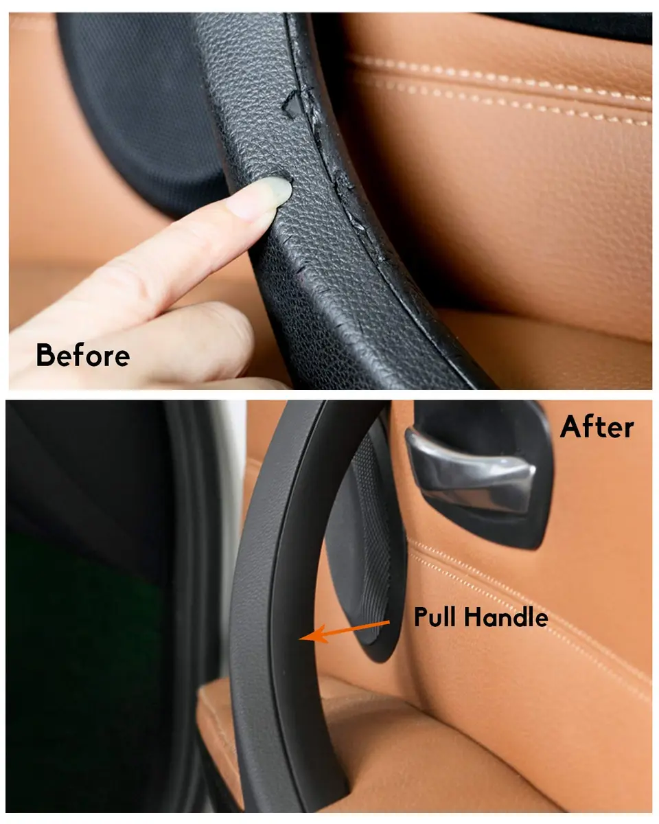 Jaronx Compatible with BMW 3 Series E90/E91 Door Pull Handle | Durable OEM Replacement for Right Side (68g, Brushed Finish) - view 4