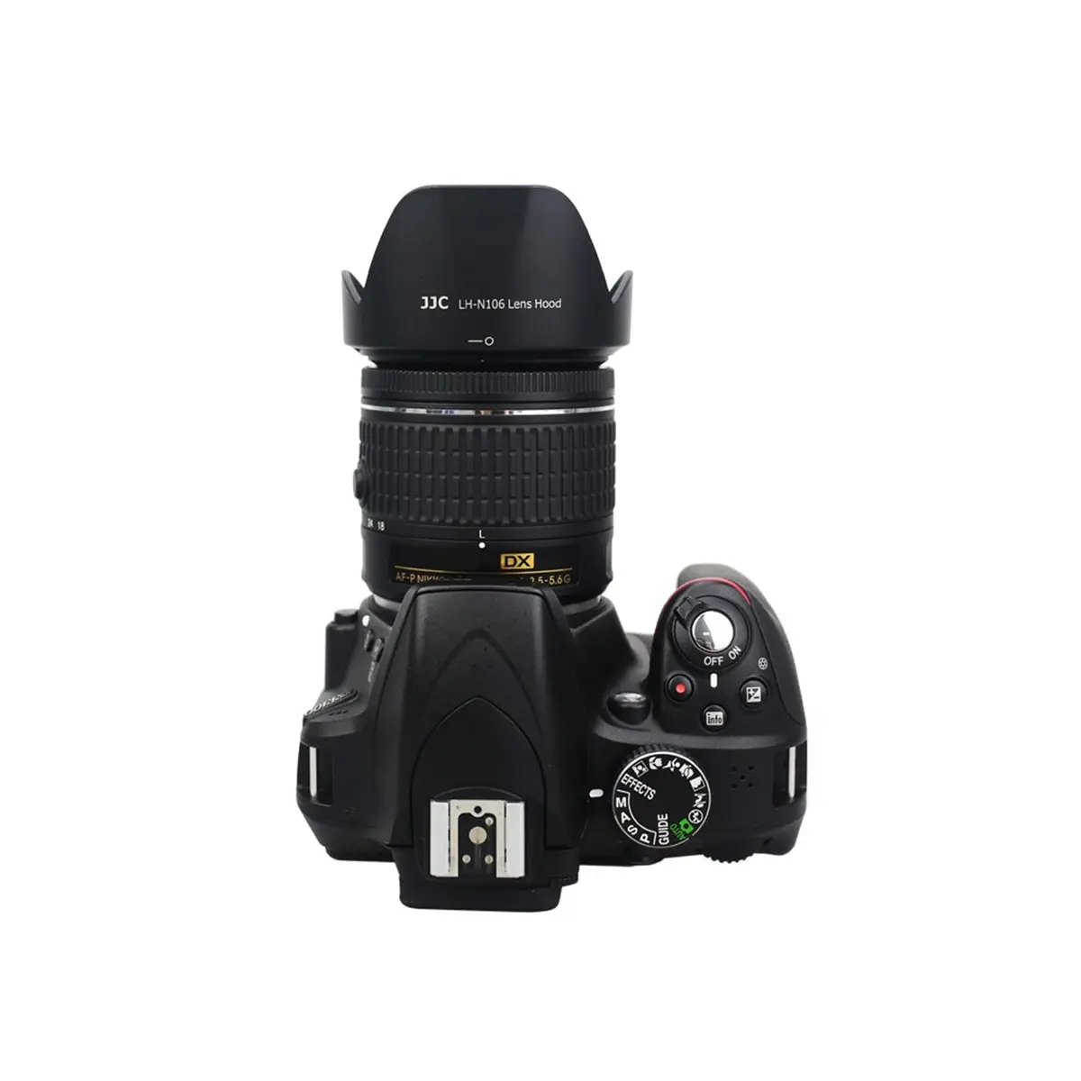 JJC LH-N106 Lens Hood for Nikon 18-55mm F3.5-5.6G VR | Reversible & Protective (70-120 chars) - view 4