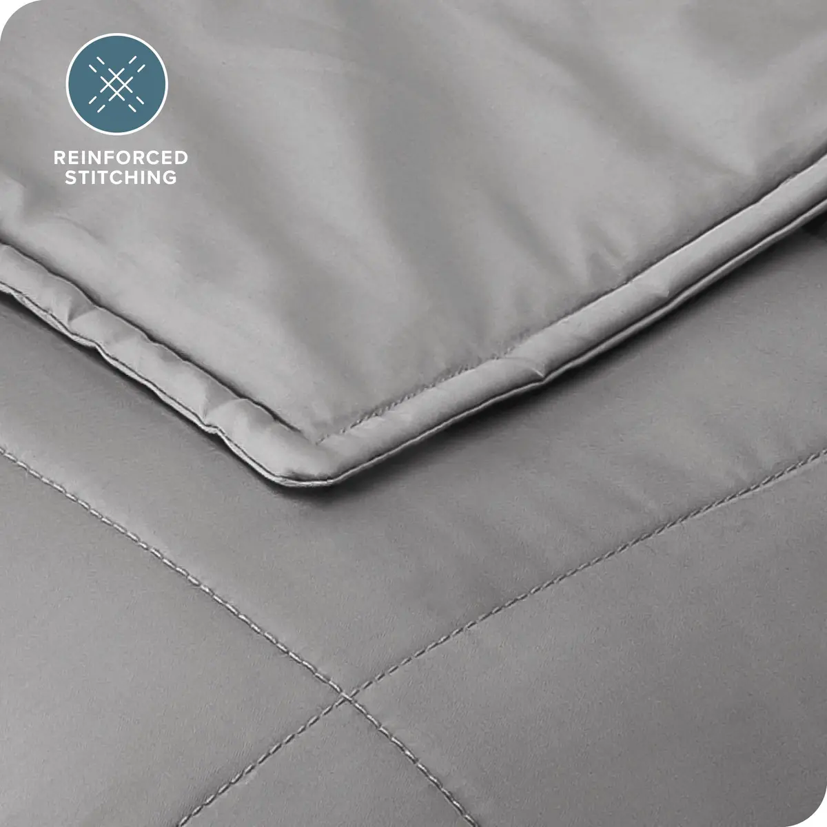 Bare Home Cotton Weighted Blanket 40" x 60" | 10 lbs for Sleep & Relaxation - view 8