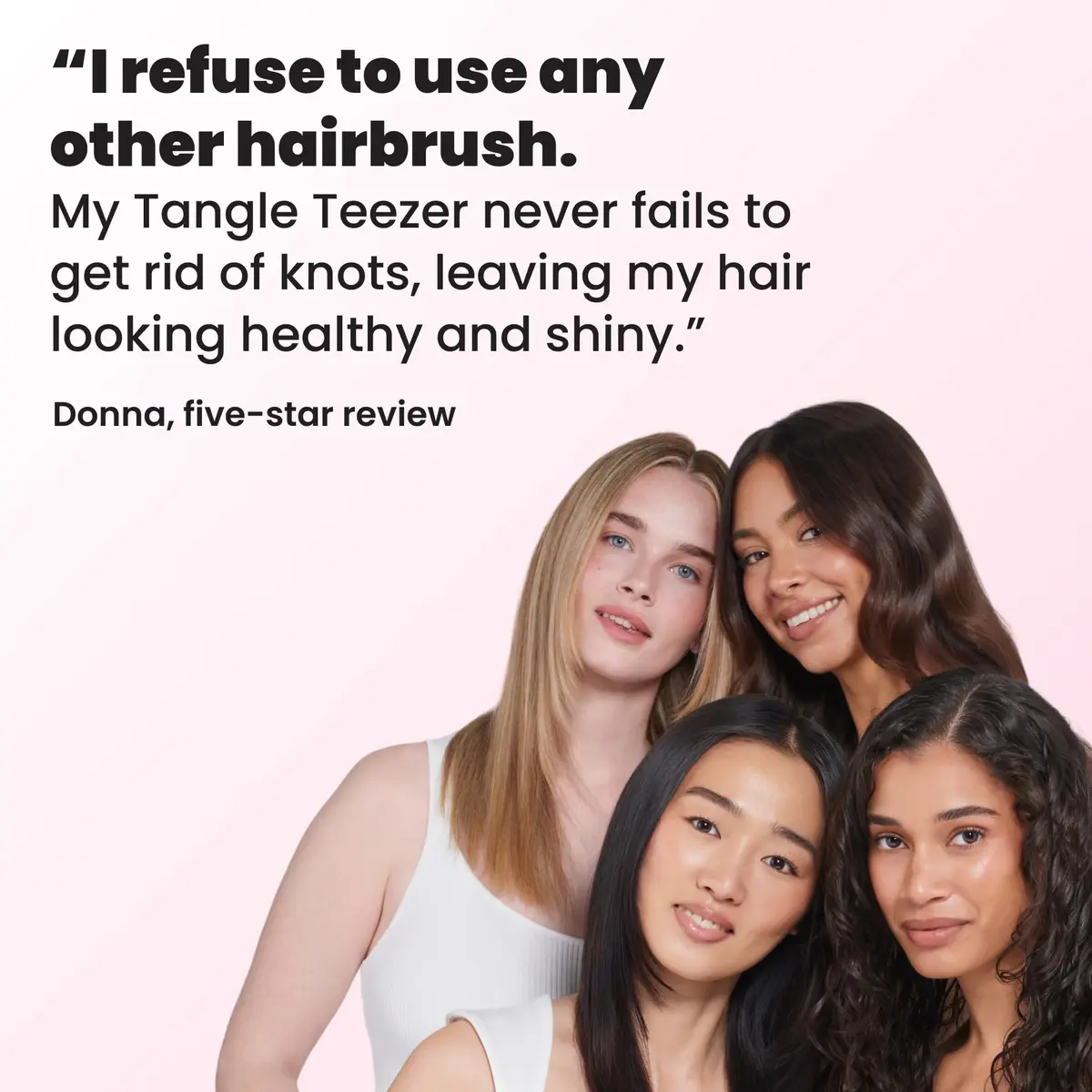 Tangle Teezer Ultimate Detangler Brush, Millennial Pink | Detangles Wet & Dry Hair, Reduces Breakage - view 9